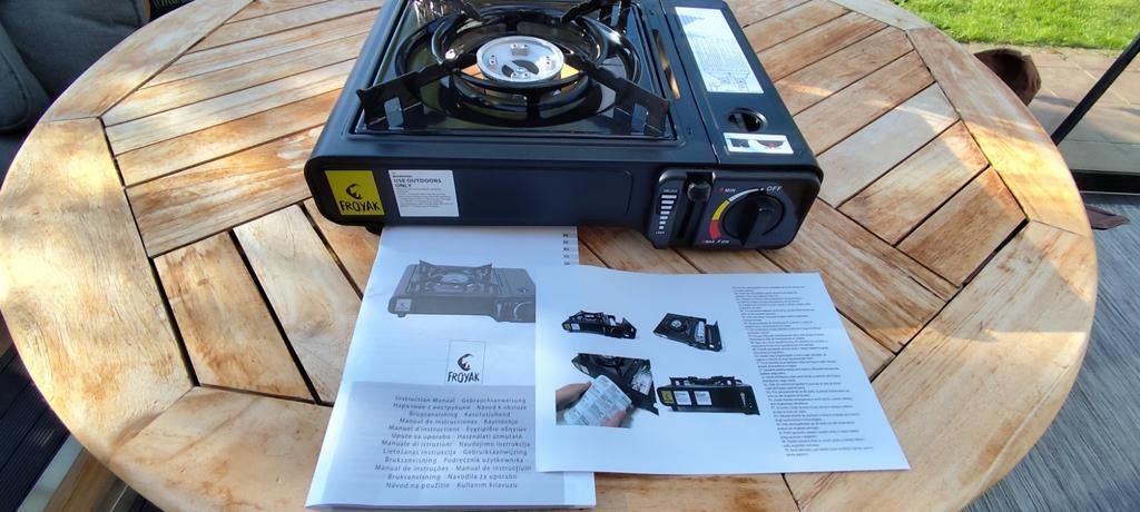 Gloednieuw draagbaar Camping gastoestel, Ophalen of Verzenden, Nieuw