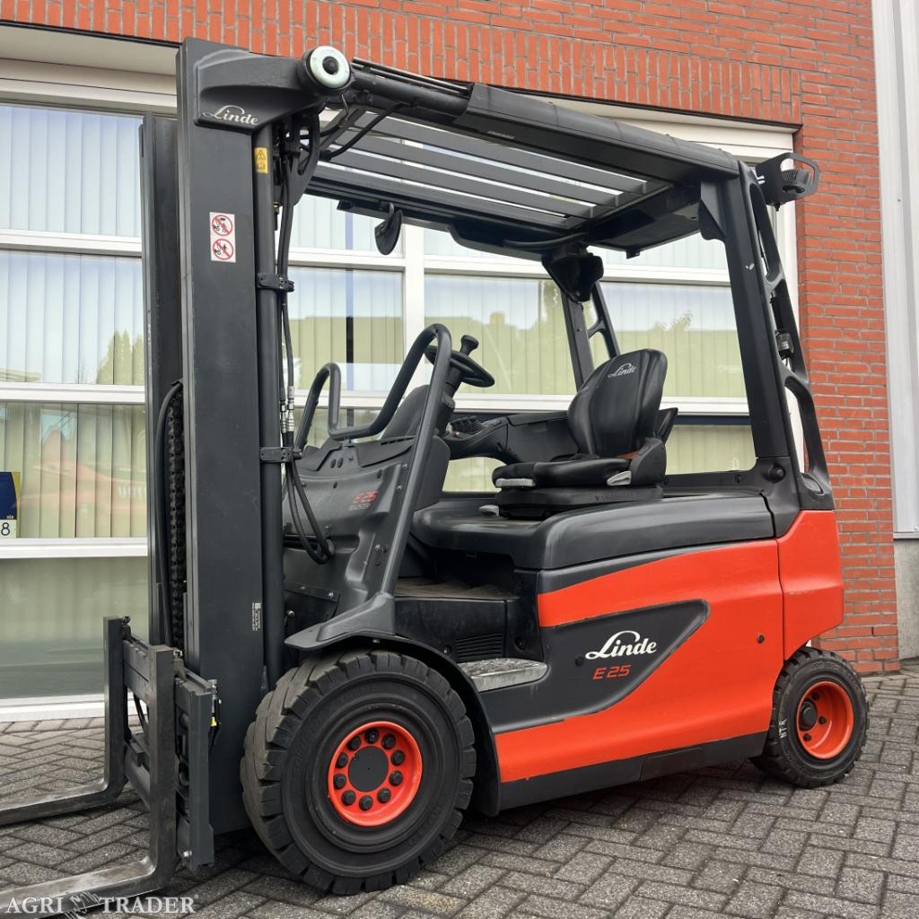 Linde E25R-01 elektrische heftruck, 2550 uur, 2019, triplex, -, Niet opgegeven, Heftruck, Ophalen of Verzenden