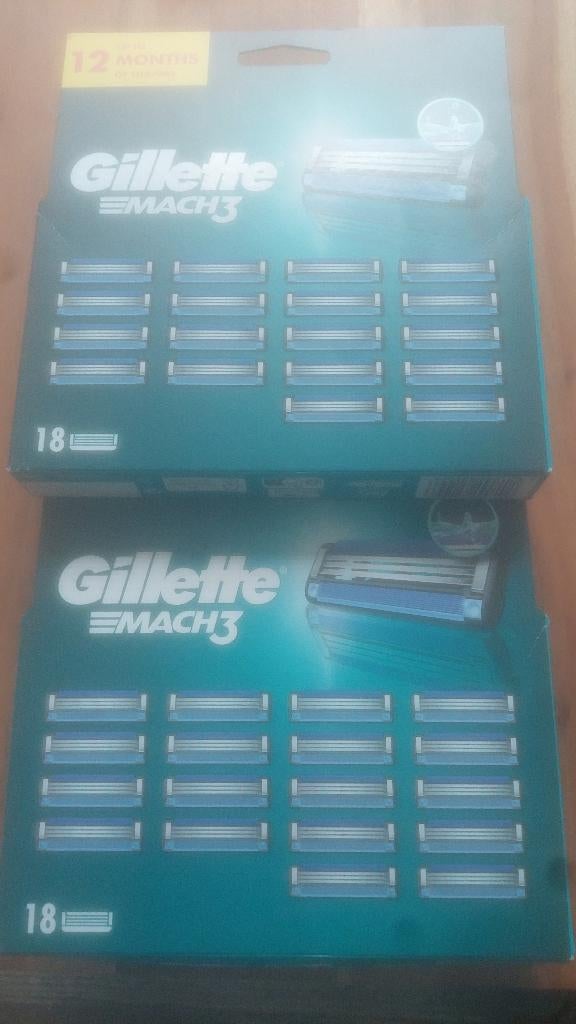 2 dozen Mach3    36 stuks, Ophalen of Verzenden, Nieuw, Scheren en Epileren