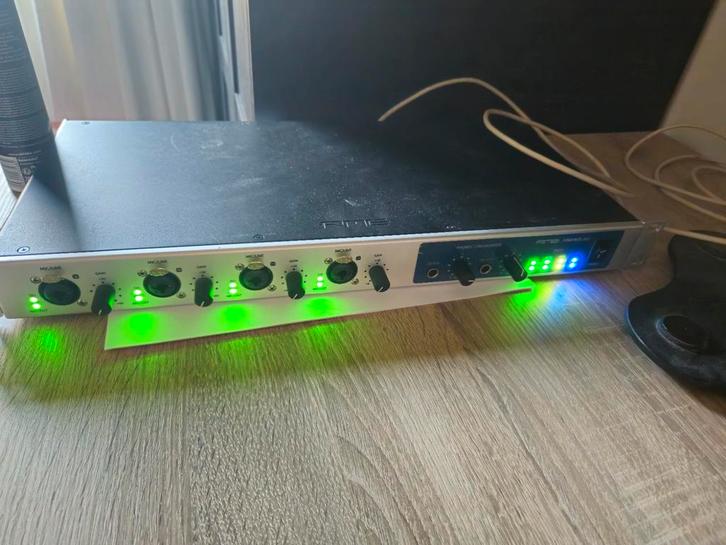 RME Fireface 802 Audio Interface, Muziek en Instrumenten, Mengpanelen, Gebruikt, 20 kanalen of meer, Microfooningang, Ophalen of Verzenden