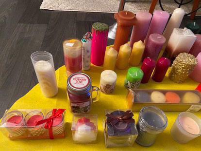 Kaarsen, Ophalen of Verzenden, Zo goed als nieuw, Poppenhuis