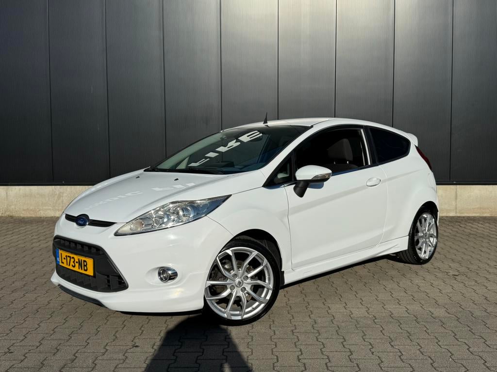 Ford Fiësta 1.6 Ti-vct 88KW 3DR 2009 Wit, Auto's, 1596 cc, Stof, 4 cilinders, Wit