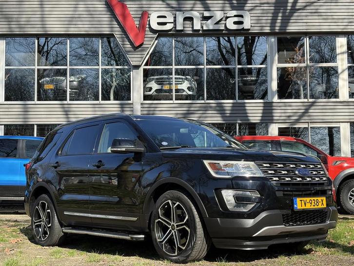 Ford Explorer 2.3 EcoBoost XLT (bj 2018, automaat), Auto's, Ford, Bedrijf, Te koop, Explorer, ABS, Achteruitrijcamera, Airbags