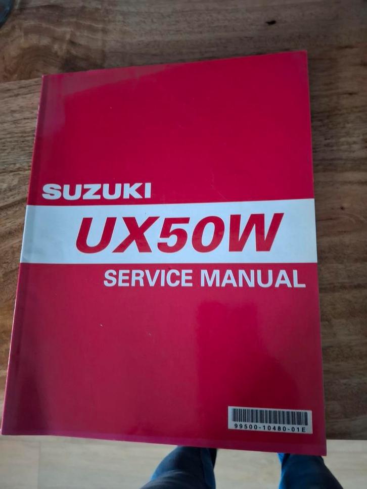 Suzuki UX50W Service Manual - Werkplaatshandboek, Fietsen en Brommers, Handleidingen en Instructieboekjes, Ophalen of Verzenden