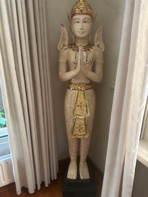 Boeddha beeld groot 185 cm, Huis en Inrichting, Woonaccessoires | Boeddhabeelden, Ophalen, Zo goed als nieuw