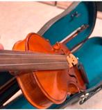 2/4 Viool voor beginners met koffer en strijkstok, Gebruikt, Overige formaten, Viool, Ophalen of Verzenden
