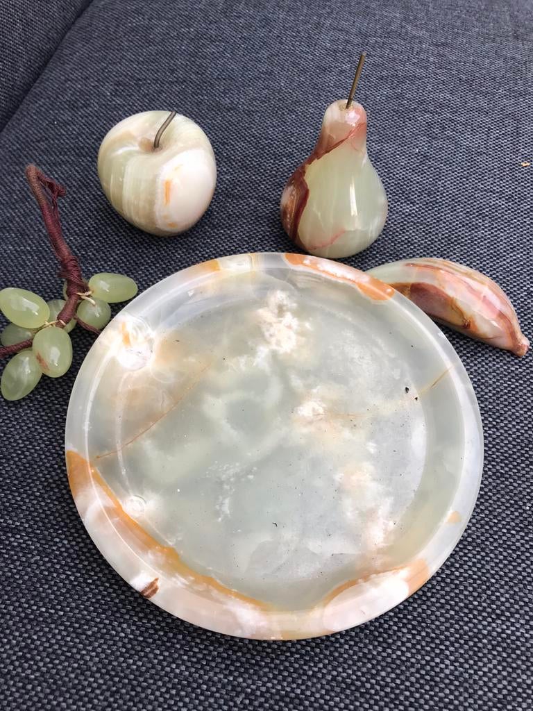 Fruitschaal gemaakt van stenen, Ophalen of Verzenden, Zo goed als nieuw
