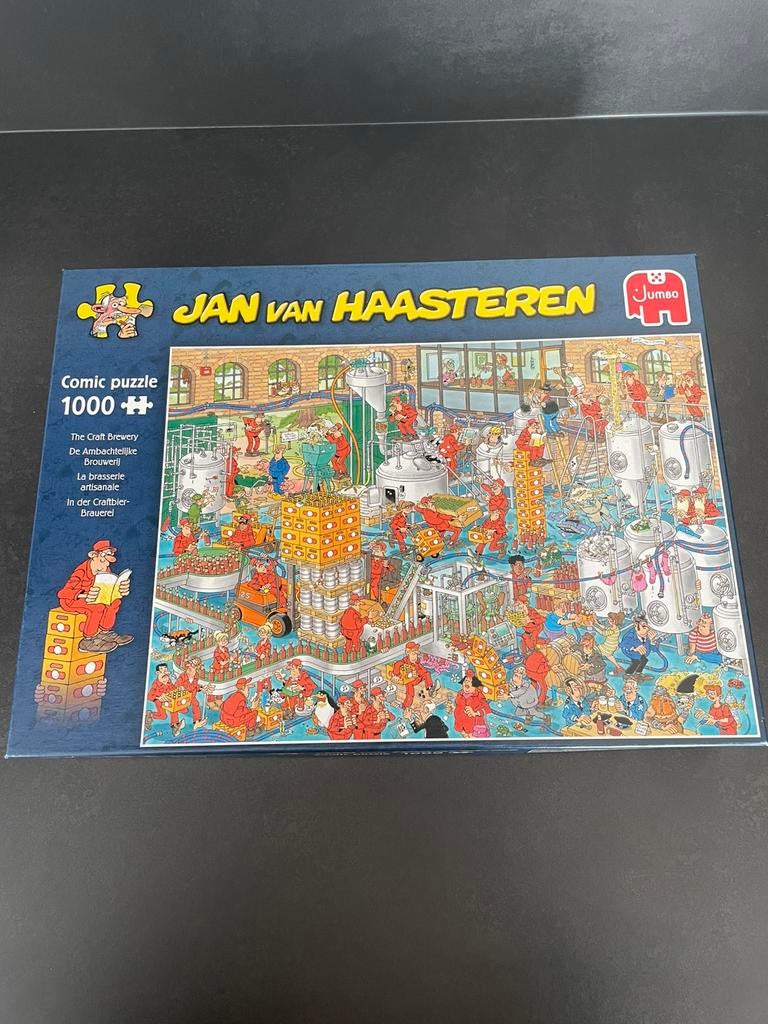 Jan van Haasteren - 1000 - De ambachtelijke brouwerij, Ophalen of Verzenden, 500 t/m 1500 stukjes, Zo goed als nieuw