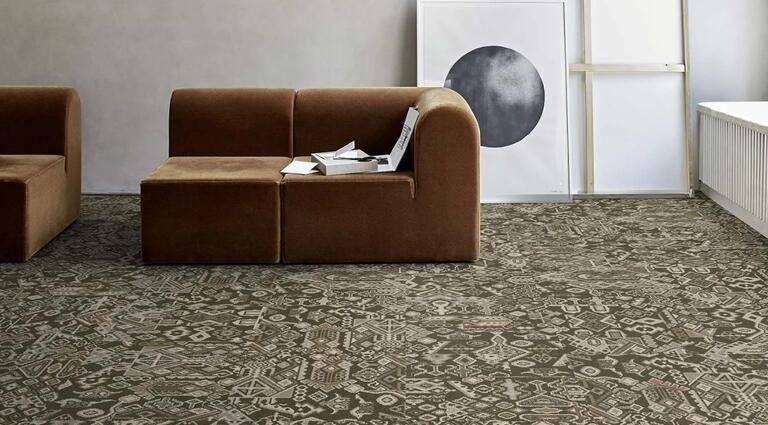 Groene Avocado tapijttegels, modern design, Huis en Inrichting, Stoffering | Vloerbedekking, Nieuw, Ophalen of Verzenden, Tapijttegels