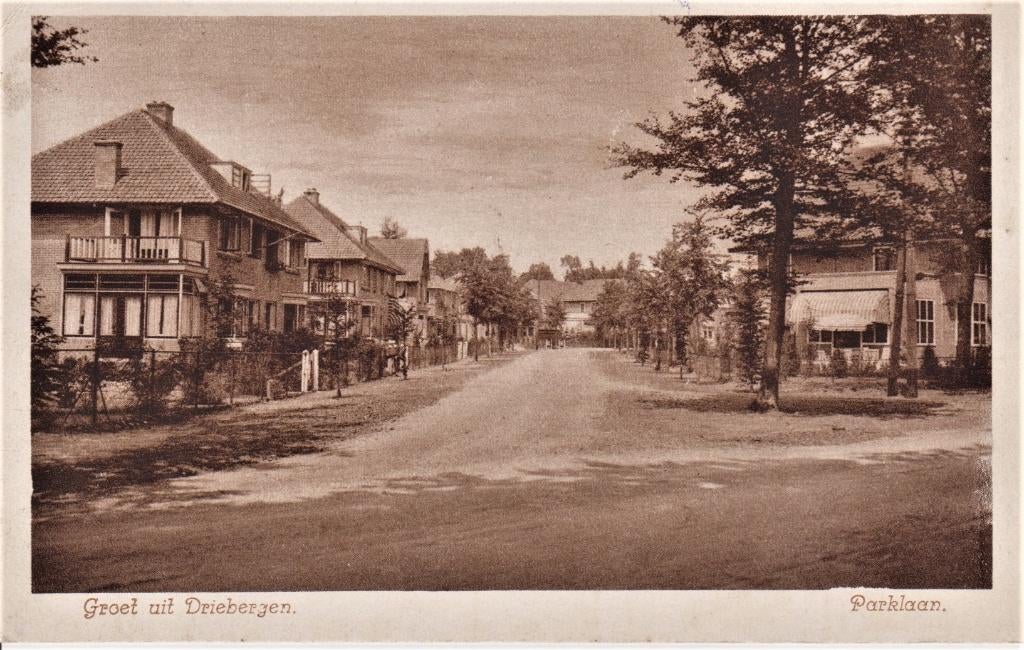 Driebergen - Groet uit Parklaan - Nauta no. A 2547, Verzenden, Voor 1920, Gelopen, Utrecht