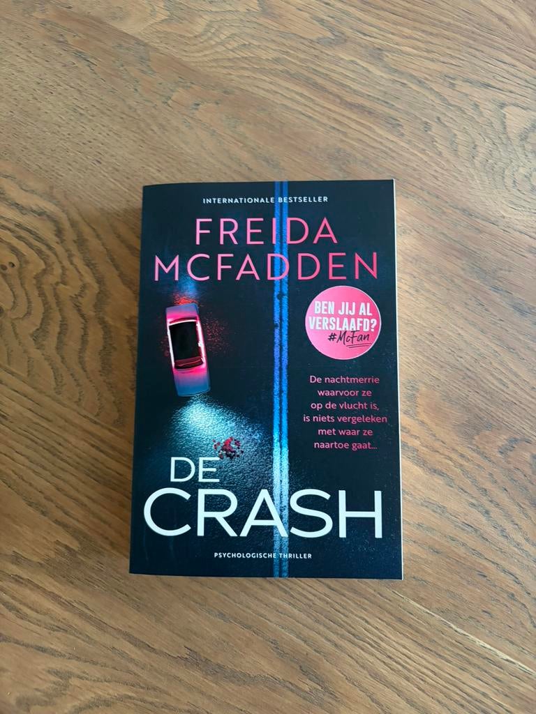 Freida McFadden - De crash, Boeken, Thrillers, Nieuw, Ophalen of Verzenden