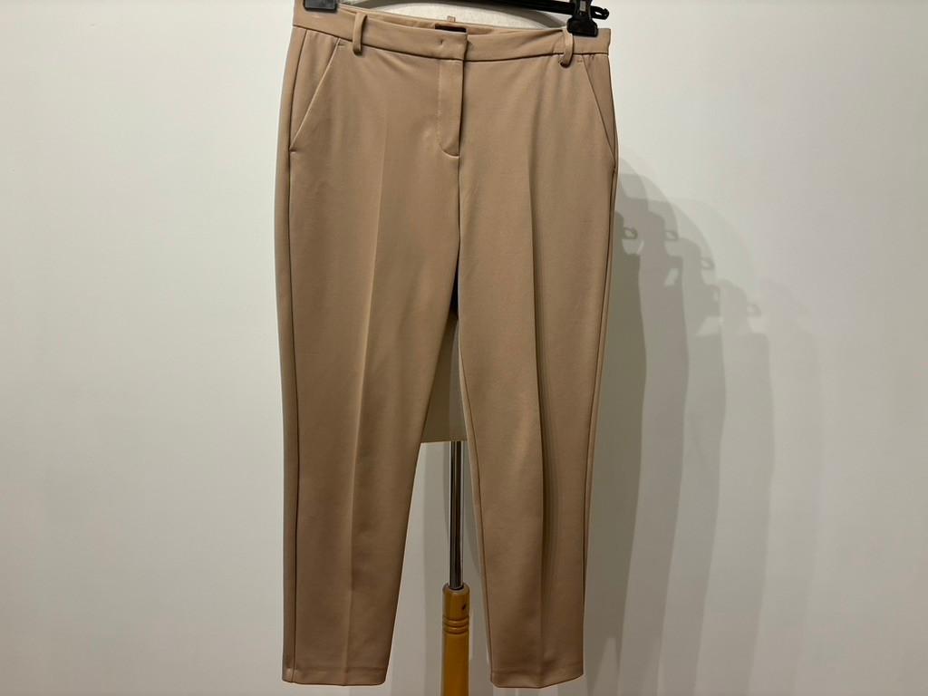 Pinko 'Bello' Pantalon broek Luxe Scuba Stretch Camel Mt 36, Kleding | Dames, Pinko, Nieuw, Ophalen of Verzenden, Maat 36 (S)