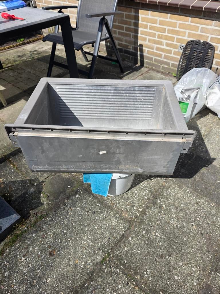 Franke wastrog, wasbak, spoelbak, uitstortgootsteen, Ophalen, Wastafel