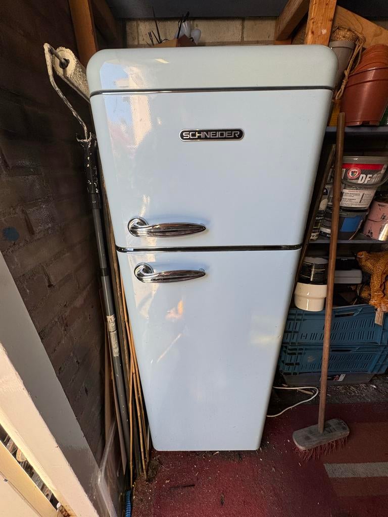 Schneider koelkast met vriesvak - retro, Witgoed en Apparatuur, Koelkasten en IJskasten, 150 tot 200 liter, Gebruikt, Ophalen of Verzenden