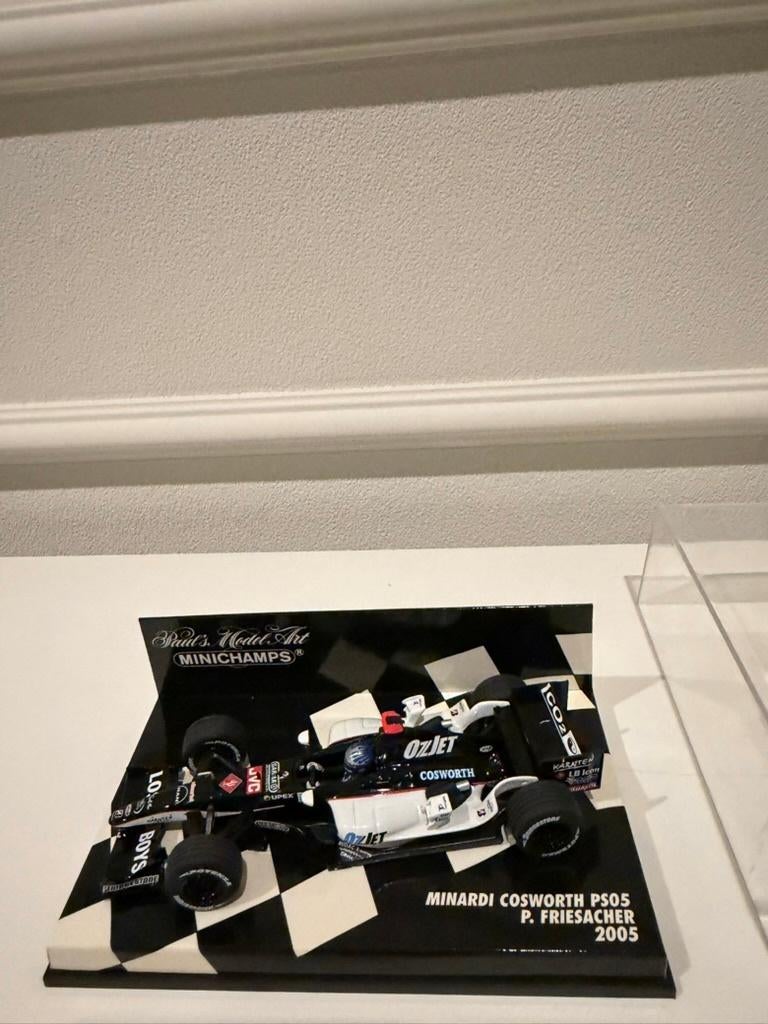 Miniature F1 Minardi PS04B Zsolt Baumgartner #21 2004 - Minichamps 1/43 - RARE