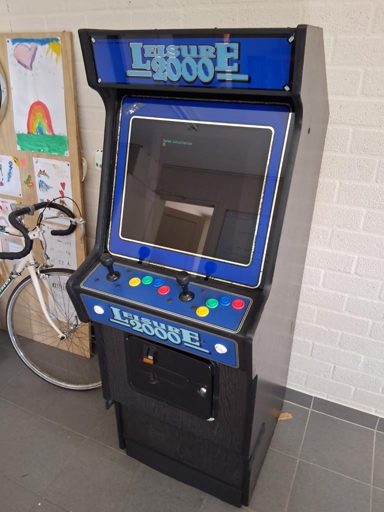 Arcadekast Leisure 2000 vintage, Verzamelen, Automaten | Overige, Ophalen, Nieuw