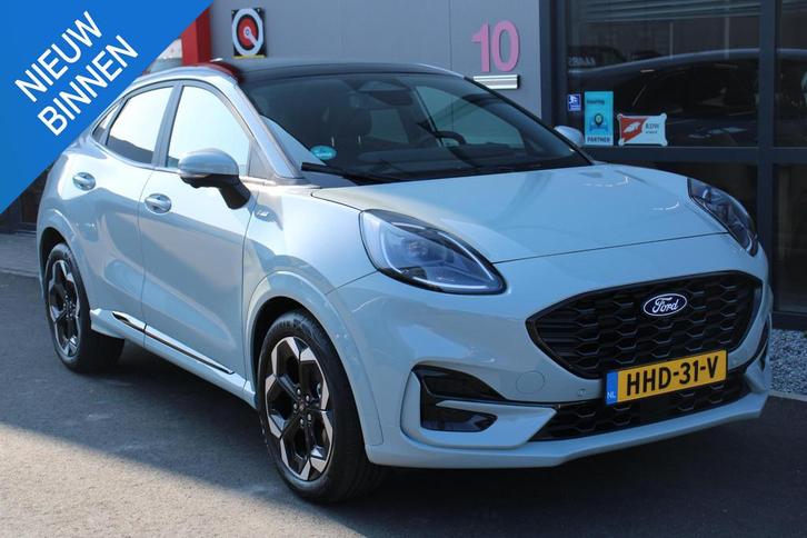 Ford Puma 1.0 EcoBoost Hybrid ST-Line X WINTERPAKKET, 125PK,, Auto's, Ford, Te koop, Puma, ABS, Achteruitrijcamera, Airbags, Airconditioning