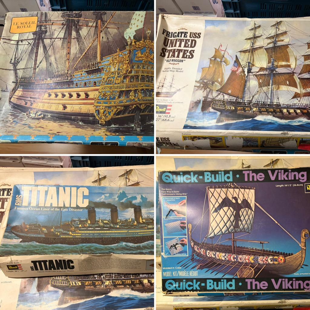 Oude Revell modelbouw schepen, Ophalen of Verzenden, Revell