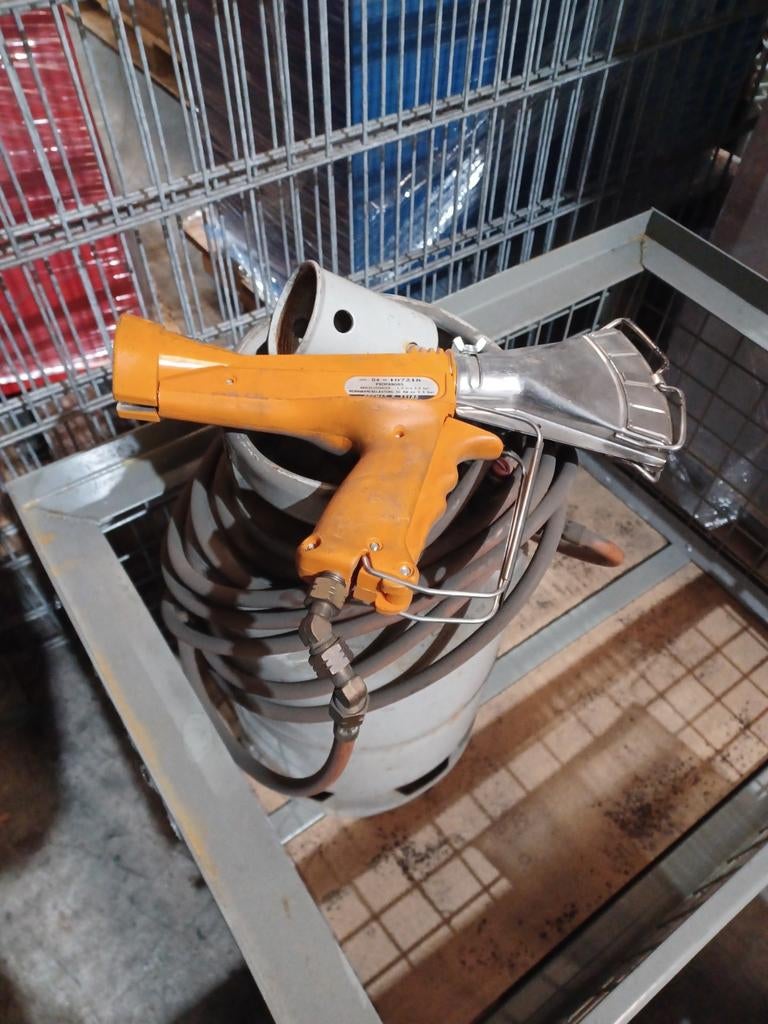 Ripackbrander met gasfles, Tuin en Terras, Onkruidbranders, Gebruikt, Ophalen