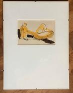 Liggende vrouw, naakt, tekening, model, schilderij, Frowijn., Ophalen of Verzenden