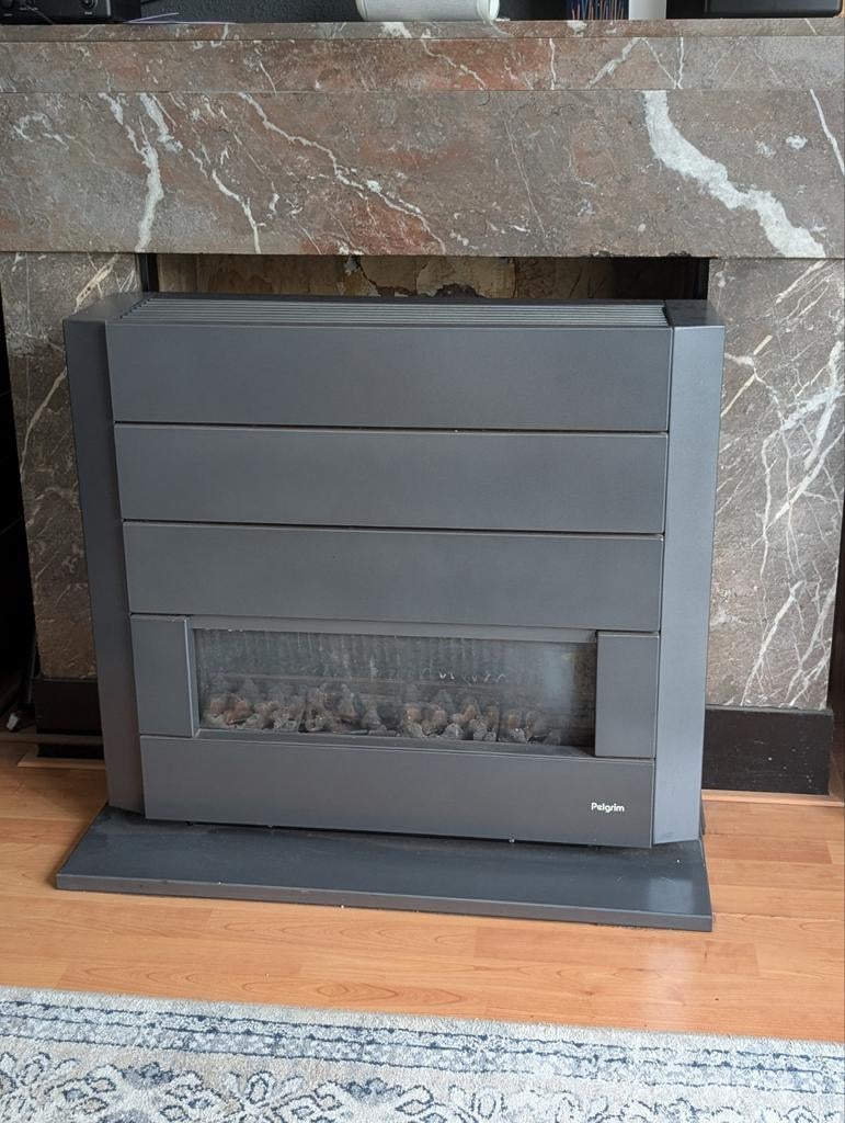 Pelgrim 10.4 kW Gaskachel - Vrijstaand, Huis en Inrichting, Kachels, Ophalen, Gebruikt, Gas, Vrijstaand