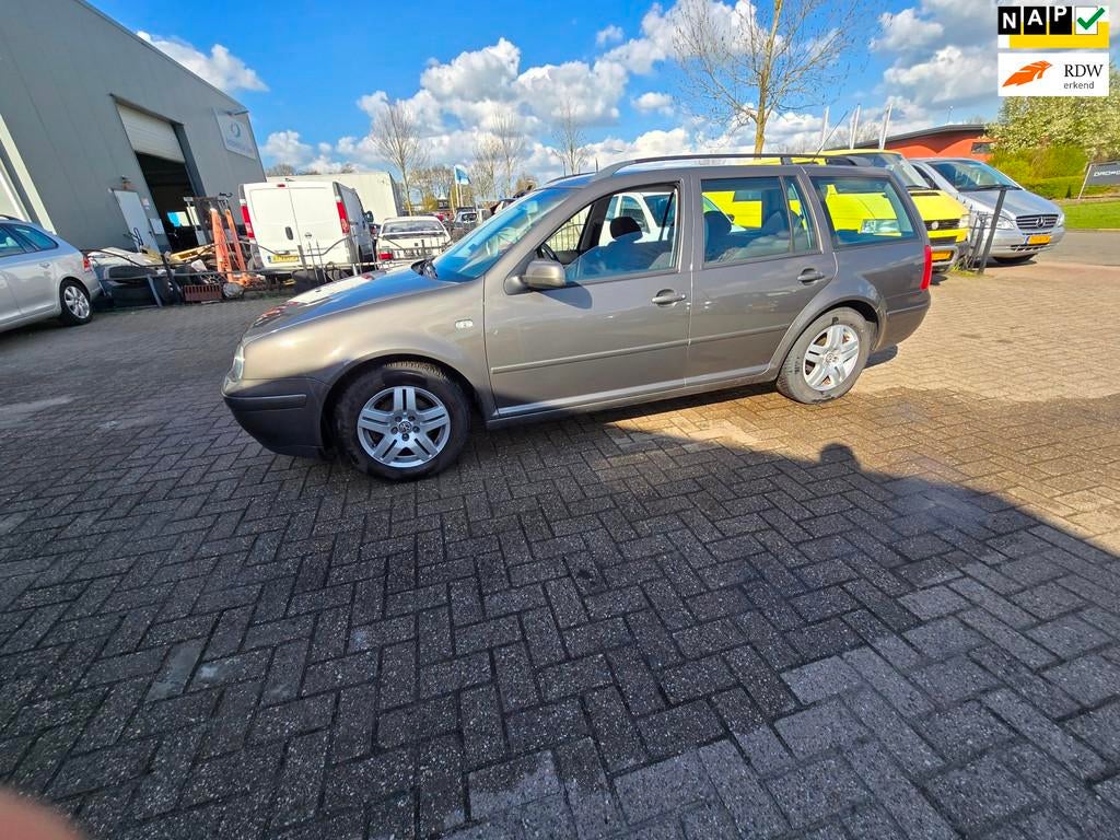 Volkswagen Golf Variant 1.6-16V Highline, Auto's, Volkswagen, Bedrijf, Te koop, Golf Variant, ABS, Airbags, Airconditioning, Alarm