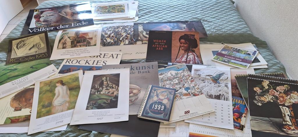 Diverse kalenders, Ophalen, 1980 tot heden, Overige onderwerpen