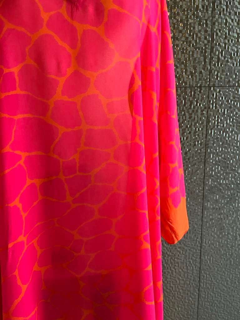Elena Miro roze zomerse tuniek, Ophalen of Verzenden, Zo goed als nieuw, Maat 42/44 (L), Roze