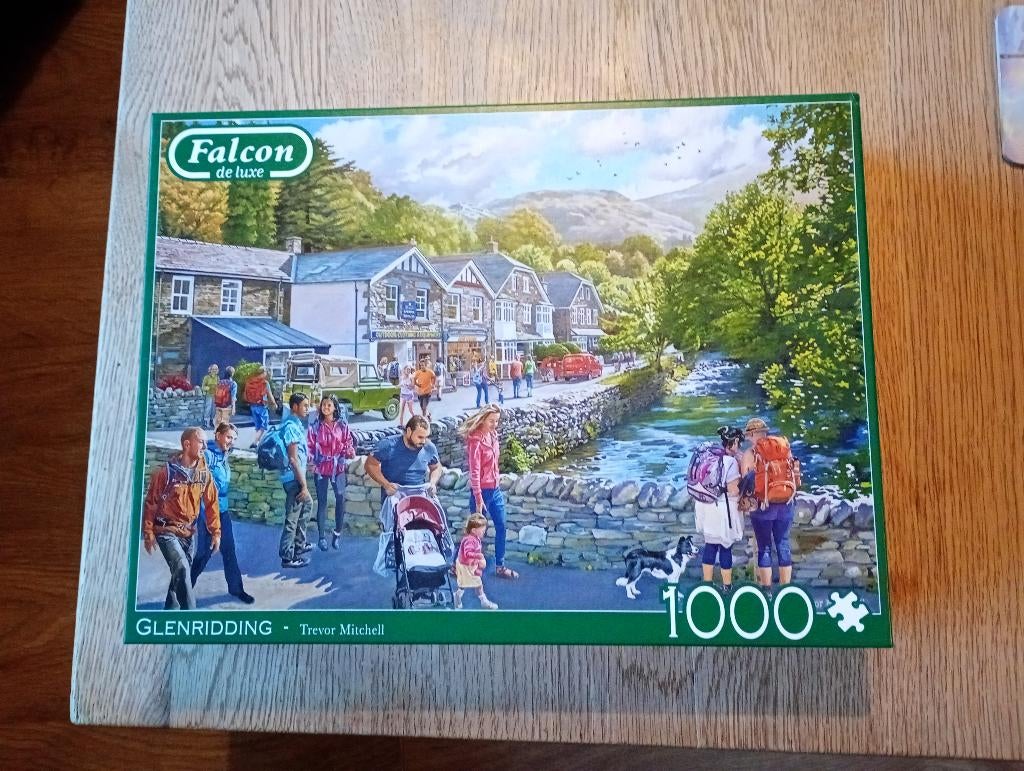 Falcon puzzel Glenridding 1000st, Ophalen of Verzenden, 500 t/m 1500 stukjes, Zo goed als nieuw, Legpuzzel