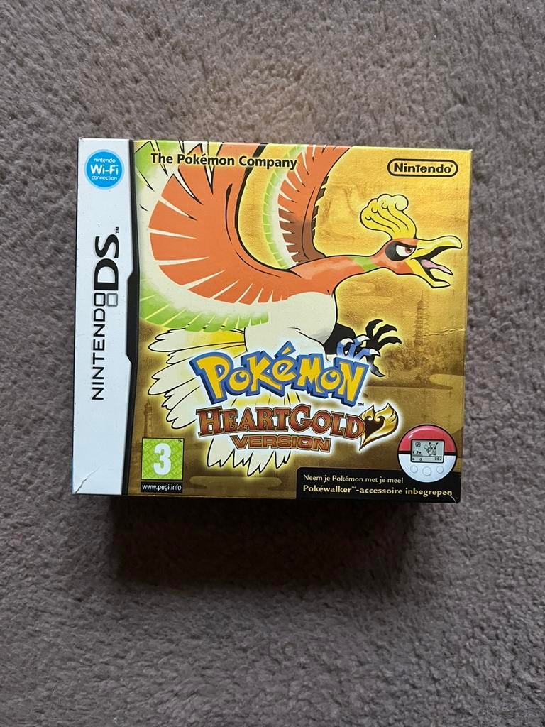 Pokemon HeartGold Big Box Nintendo DS, Spelcomputers en Games, Games | Nintendo DS, Avontuur en Actie, 1 speler, Ophalen of Verzenden