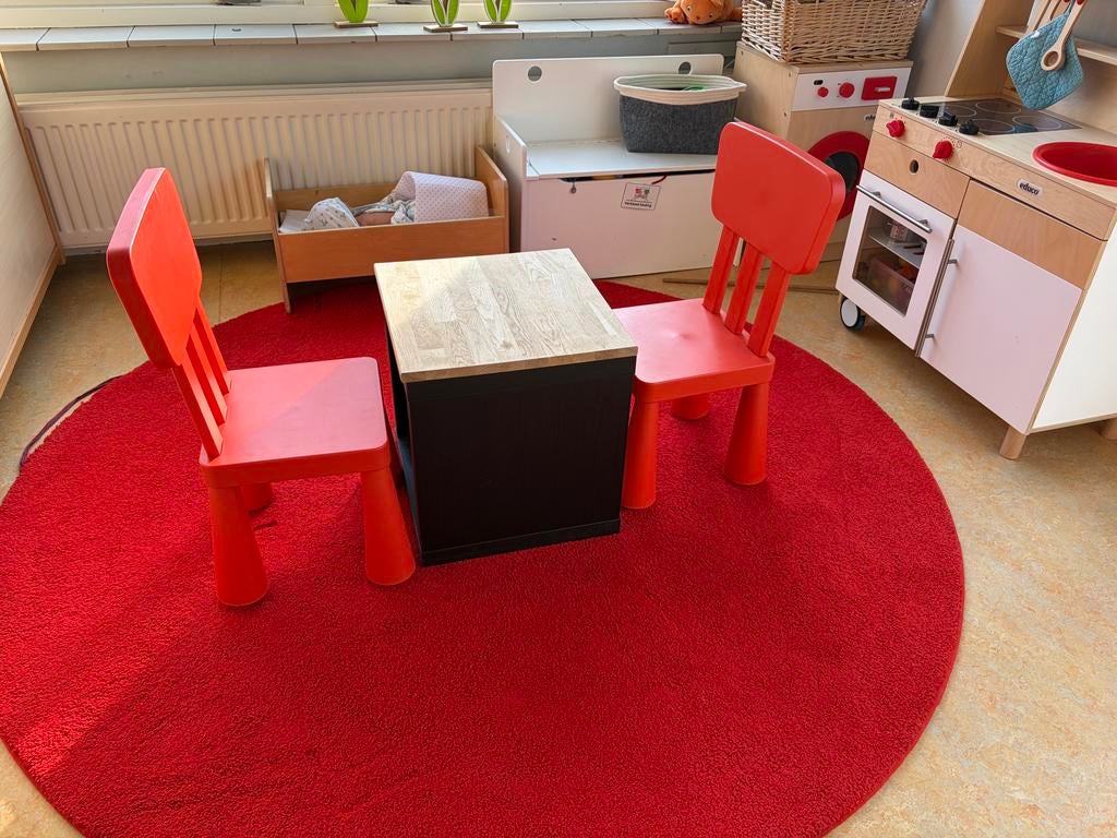 IKEA Mammut stoeltjes voor kinderen 2x, Ophalen, Zo goed als nieuw, Tafel(s) en Stoel(en)