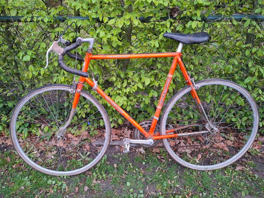 Jupiter King Racefiets (opknapper), Ophalen, Gebruikt, 10 tot 15 versnellingen, Overige merken