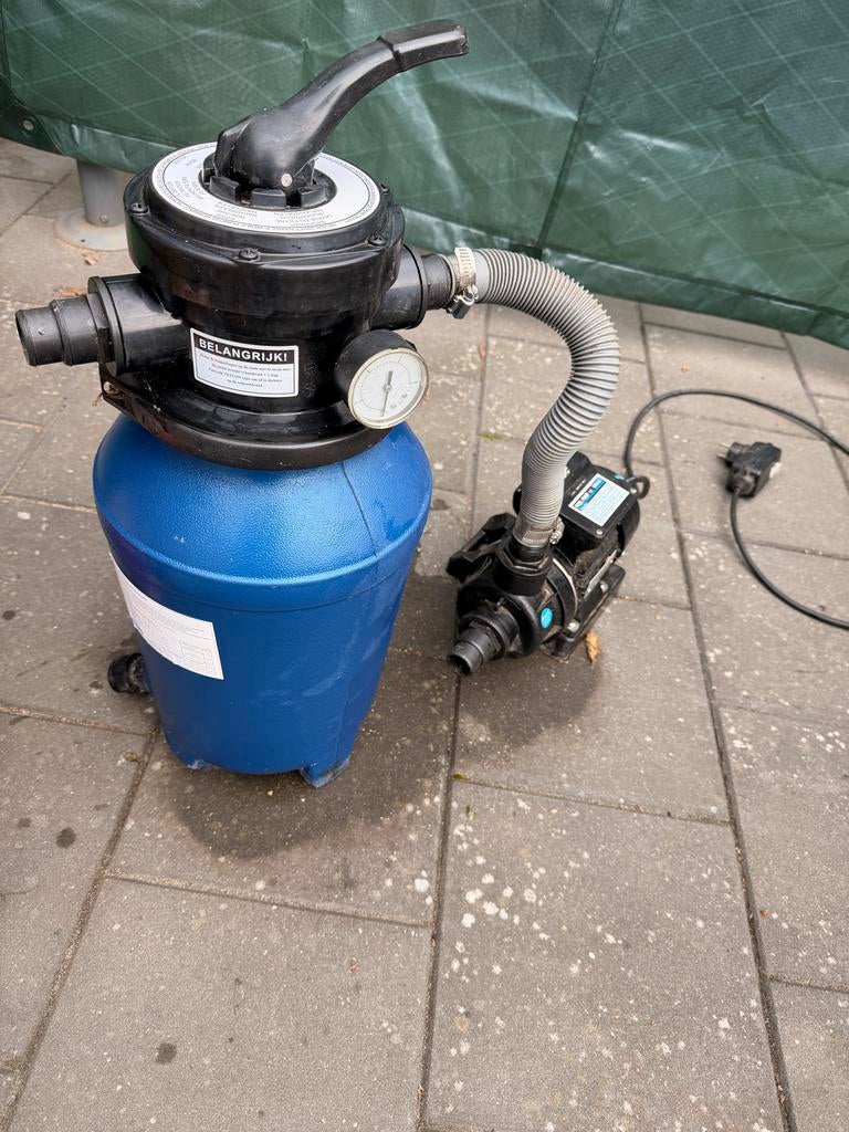 Zwembad pomp Waterland met filter voor 6 kuub zwembad, Ophalen, Gebruikt, Minder dan 80 cm, Overige typen