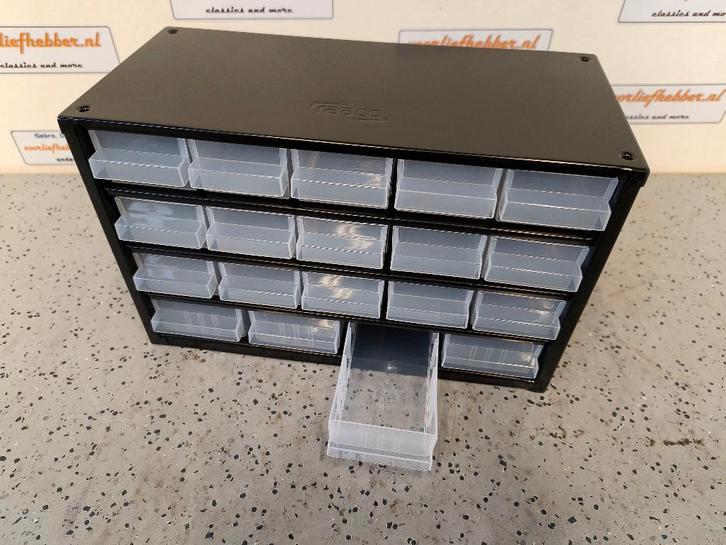 Raaco 19 lades  metalen assortimentskast, Hobby en Vrije tijd, Overige Hobby en Vrije tijd, Nieuw, Ophalen of Verzenden