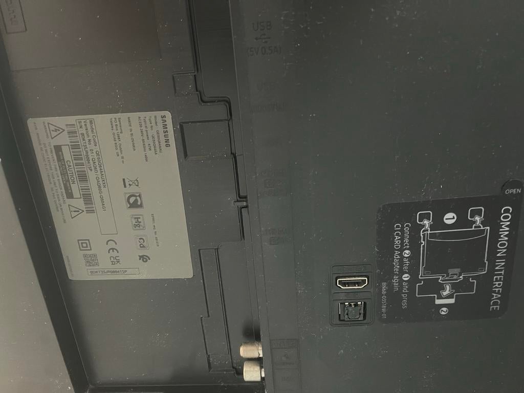 Samsung QLED 50 inch TV - Gaat aan, werkt niet naar behoren, QLED, Ophalen of Verzenden, Samsung, 100 cm of meer