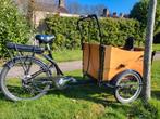 Cangoo elektrische bakfiets inclusief regenhuif, Fietsen en Brommers, Ophalen, Gebruikt, 4 kinderen of meer