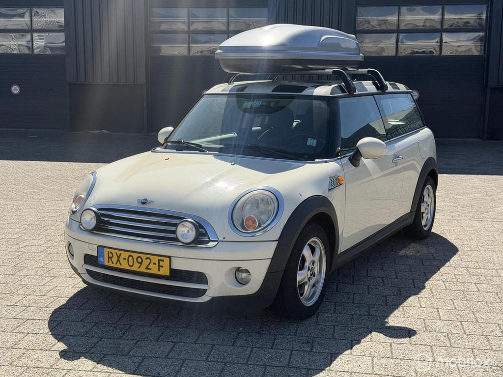 Mini Clubman 1.6 Cooper D / 90.828 km, Auto's, Mini, Gebruikt, 4 cilinders, 4 stoelen, Wit