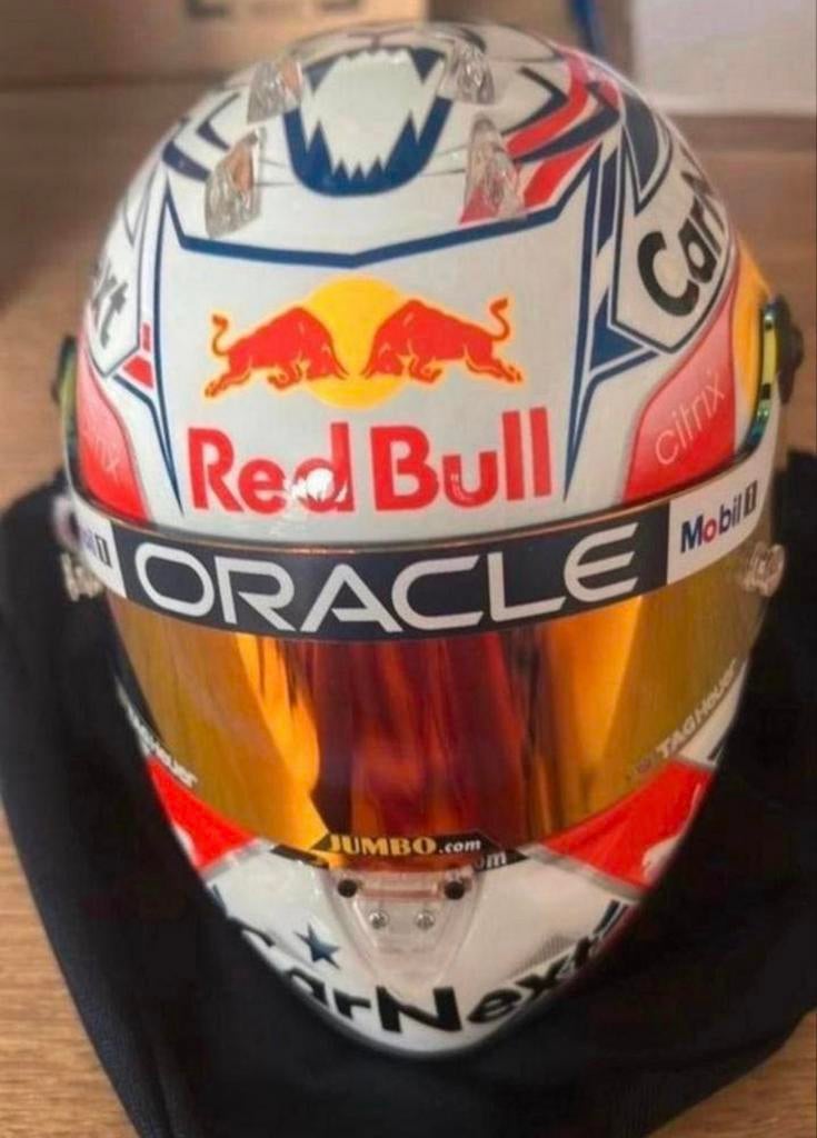 Max verstappen helm, Ophalen of Verzenden, Zo goed als nieuw, Formule 1