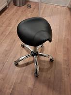 Zadelkruk / kapperskruk - In hoogte verstelbaar, Ophalen of Verzenden, In hoogte verstelbaar, Zo goed als nieuw, Staal