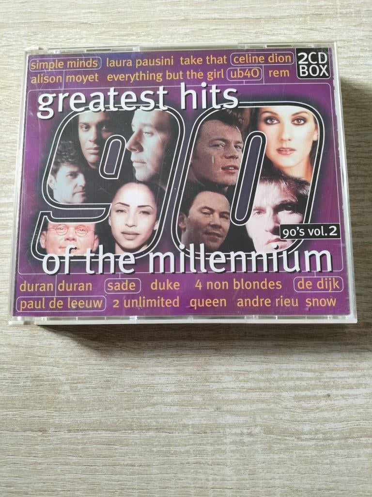 Greatest hits of the millennium 90's vol 2 2 cd box, Cd's en Dvd's, Cd's | Verzamelalbums, Ophalen of Verzenden, Pop