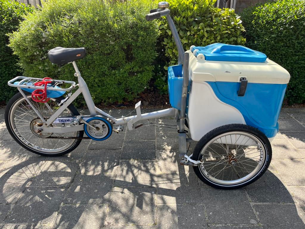 Ijsfietw ijscofiets bakfiets ola, Fietsen en Brommers, Ophalen of Verzenden, Zo goed als nieuw, 1 kind