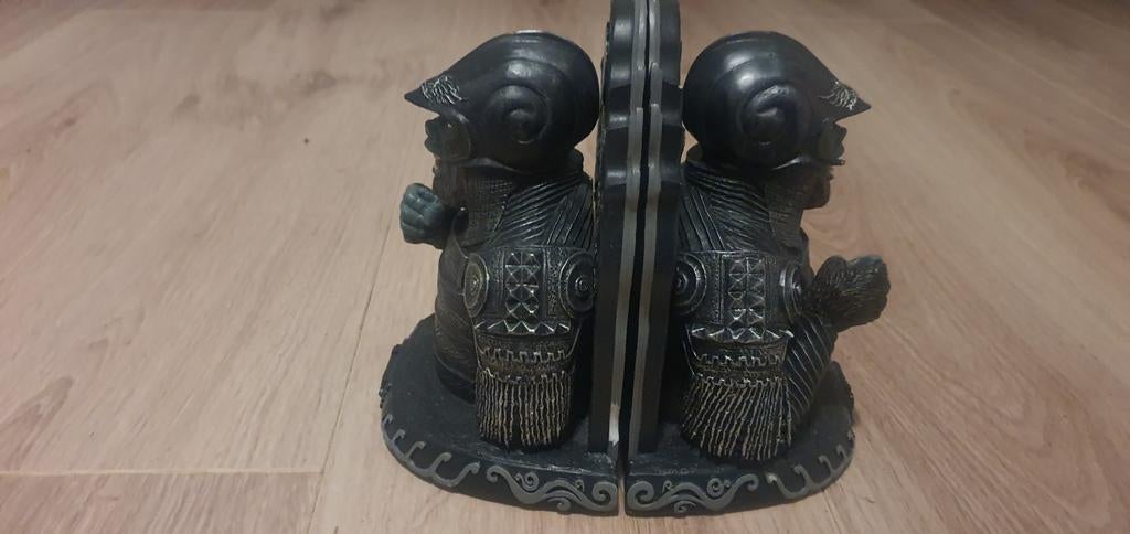 Decoratieve Boekensteunen - Middeleeuwse Ridders, Ophalen, Gebruikt