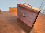 Leren briefcase, nooit gebruikt, Sieraden, Tassen en Uiterlijk, Tassen | Schoudertassen, Ophalen of Verzenden