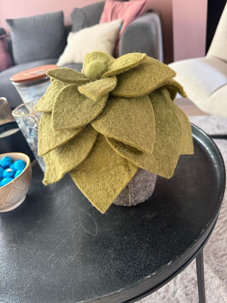 Kidsdepot vilten plantje - kinderkamer decoratie, Ophalen, Zo goed als nieuw, Wanddecoratie