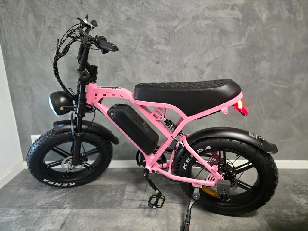 Fatbike OUXI V20 Achterzitje Alarm + Roze 2x Nieuwste versie, Overige merken, -, -, Nieuw