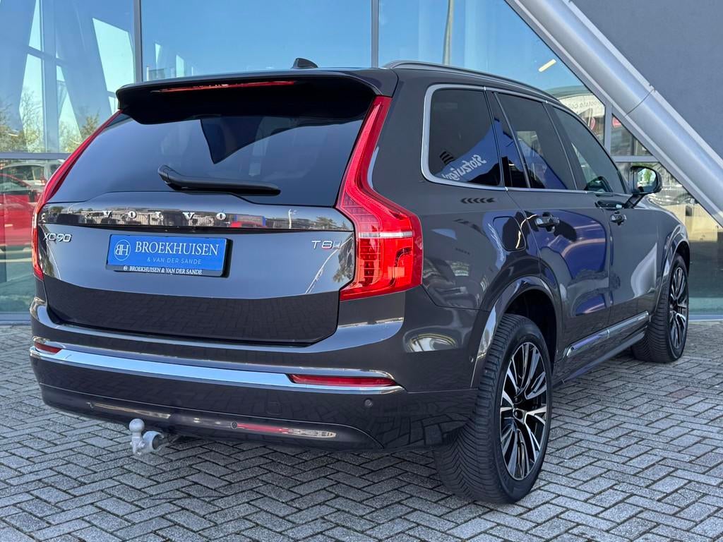 Volvo XC90 2.0 T8 Recharge AWD Ultimate Bright 455pk Luchtve, Gebruikt, Beige, 4 cilinders, 1969 cc