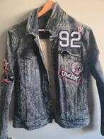 Te koop Chasin spijker jas, Kleding | Heren, Jassen | Zomer, Ophalen of Verzenden, Zo goed als nieuw, Blauw