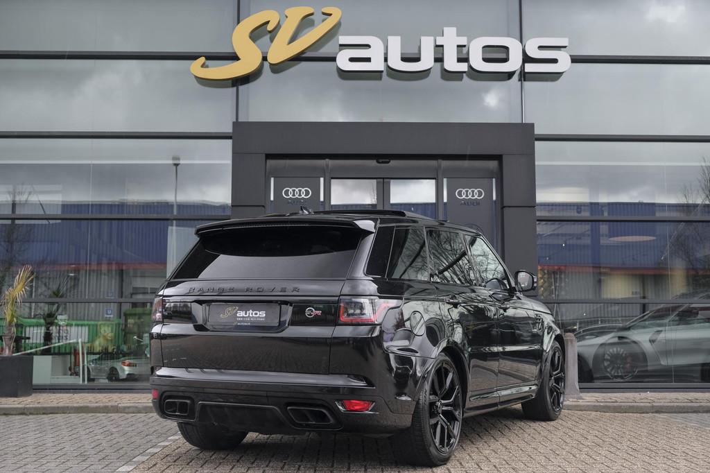 Land Rover Range Rover Sport P575 SVR 575pk Panoramadak *BTW, Automaat, Zwart, Leder, Bedrijf