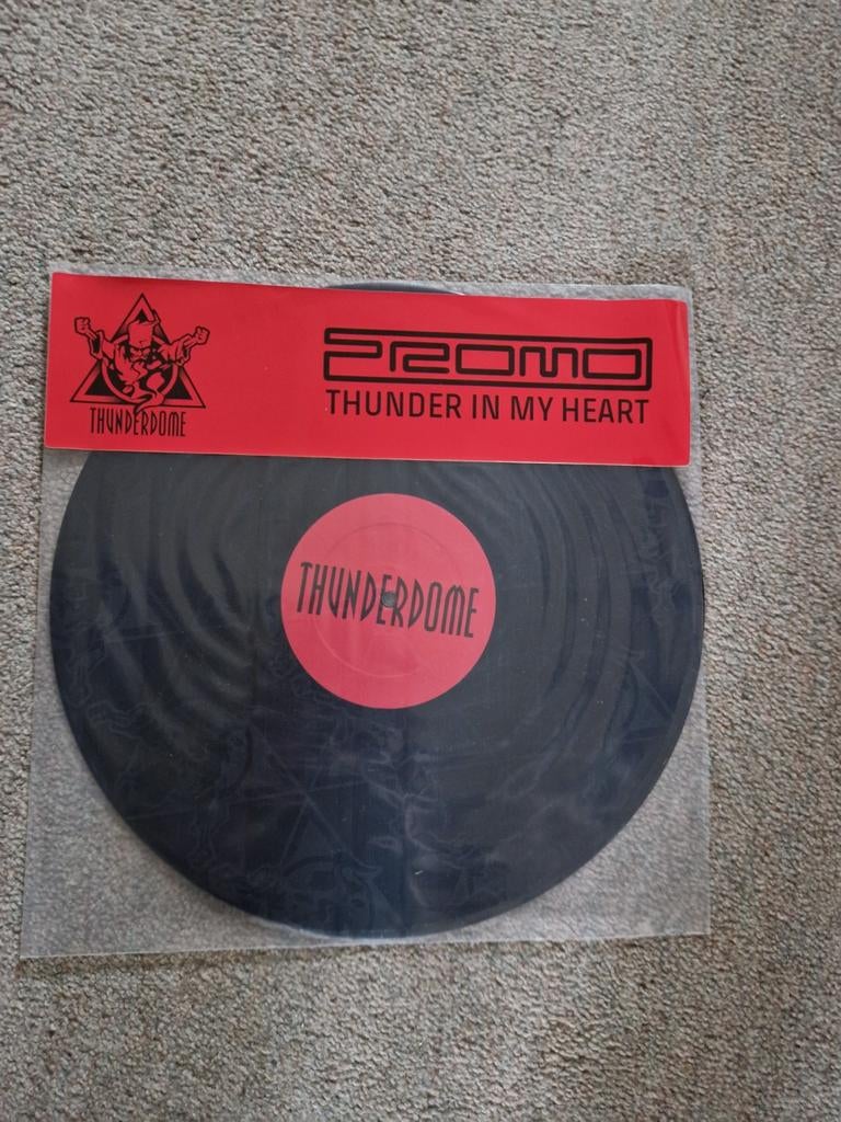 Promo  - Thunder In My Heart vinyl thunderdome, Ophalen, Nieuw in verpakking, 12 inch