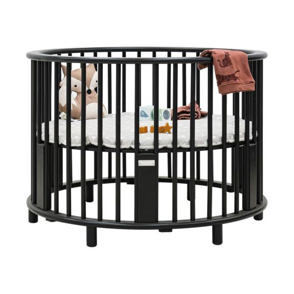 Bopita box rondo zwart met wieltjes babybox, Kinderen en Baby's, Boxen, Ophalen, Gebruikt, Rond, In hoogte verstelbaar